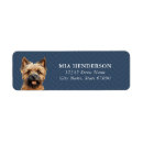 Search for cairn terrier return address labels Dog
