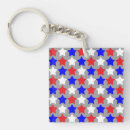 Search for white star key rings America