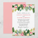 Search for tropical greenery wedding invitations Modern