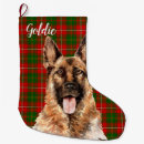 Search for german shepherd christmas stockings Green