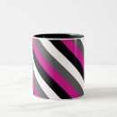 Search for grey and white stripes mugs Pink