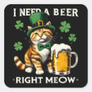 Search for st patricks day cat stickers Green