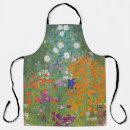 Search for flowers garden aprons Gustav klimt