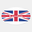 Search for british oval stickers Union jack