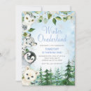 Search for arctic animals invitations Polar bear