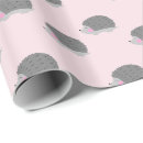 Search for hedgehog wrapping paper Trendy