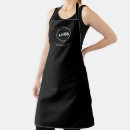 Search for black staff aprons Logo