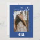Search for block letter invitations University grad remembrance