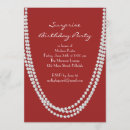 Search for red surprise party invitations 50th