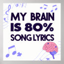 Search for song lyrics posters Music