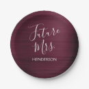 Search for bachelorette plates Bride
