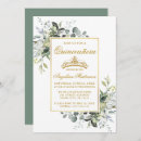 Search for green quinceanera invitations 15th birthday