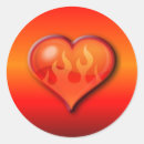 Search for flaming heart stickers Flames