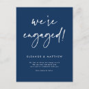 Search for engagement announcements postcards Engaged