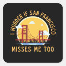 Search for san square stickers Golden gate bridge