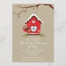Search for birds housewarming party invitations Cute