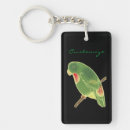 Search for parrot rectangular key rings Bird