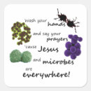 Search for microbe stickers Germs