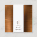 Search for copper foil business cards Luxury