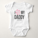 Search for i love daddy baby clothes Birthday
