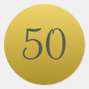Search for gold 50 stickers Fiftieth