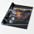 Search for muscle car wrapping paper Hot rod