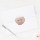 Search for faux glitter thank you stickers Elegant