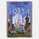 Search for chicago blankets Vintage