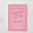 Search for cheers bridal shower invitations Whimsical