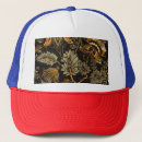 Search for floral patterns hats Dark