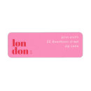 Search for uk return address labels London