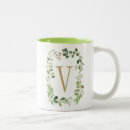 Search for vine monogram mugs Watercolor