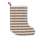 Search for argyle christmas stockings red and green