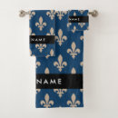 Search for fleur de lis bath towels French symbol