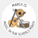 Search for music class stickers School