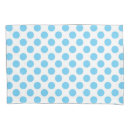 Search for blue and white pillowcases Circles