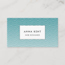 Search for waves business cards Ocean