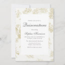 Search for vintage quinceanera invitations Classic