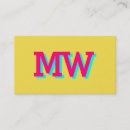 Search for pop art business cards Modern