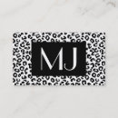 Search for cheetah business cards Minimalist