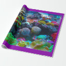 Search for coral reef wrapping paper Ocean