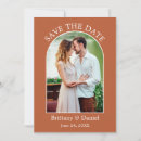 Search for burnt orange save the dates Terracotta