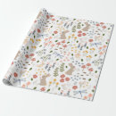 Search for woodland baby wrapping paper Girl