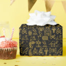 Search for egyptian hieroglyphs wrapping paper Papyrus