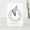 Search for clock birthday cards Over the hill