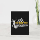 Search for badminton game cards Action