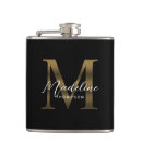 Search for black metal barware Black and gold