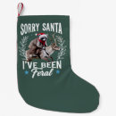 Search for raccoon christmas stockings Festive