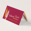 Search for wheat business cards Bakery