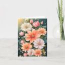 Search for peach flowers cards Pink